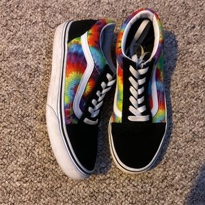 Vans Old Skool Black & Rainbow